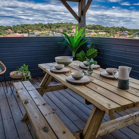 Mamita 4 "Wooded Stopover Apartment" T2 47M Terrace 24M Lacanau Exterior foto